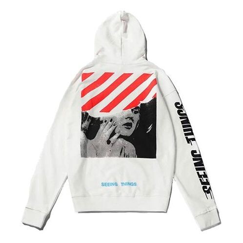 

Толстовка photocopy hooded sweatshirt 'white' Off-White, белый