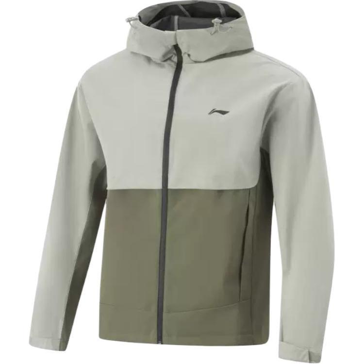 

LINING Спортивное пальто в пыльно-зеленом цвете, Dusty Gray Green/Tea Green