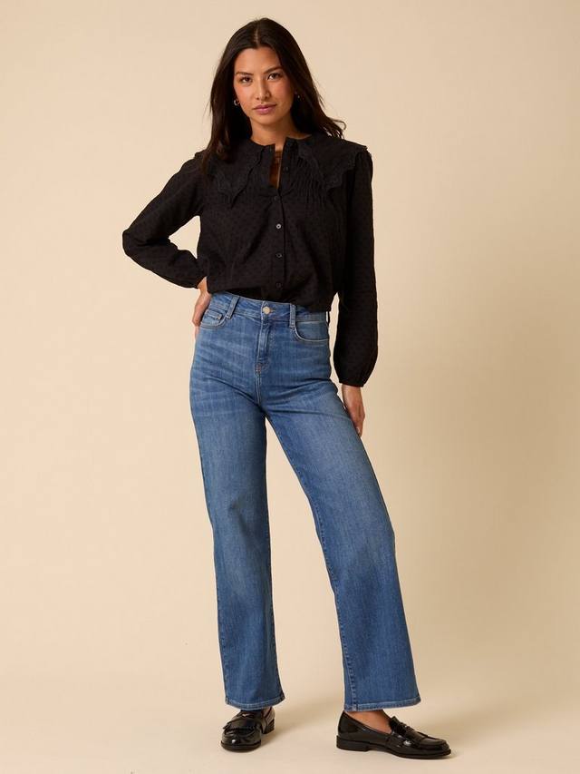 

Рубашка Augusta с увеличенным воротником Nobody's Child, Black