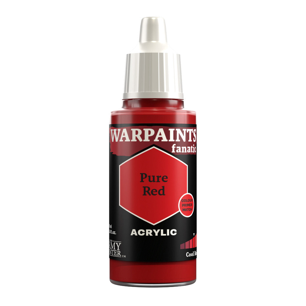 

Аксессуары Army Painter Warpaints Fanatic: Pure Red (18ml)