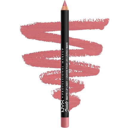 

Nyx Suede Matte Lip Liner Smll09 Tea & Cookies/Glitz, Nyx Professional Makeup