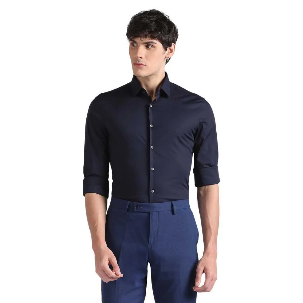 

Рубашка Calvin Klein Stretch Slim Fit, синий
