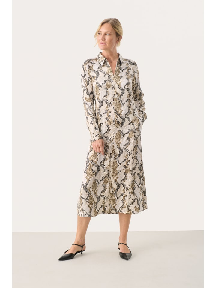 

Платье LamiyaPW, прямого кроя, с принтом Змея из французского дуба PART TWO