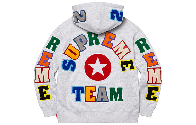 

Толстовка с капюшоном Team Chenille Supreme, темно-синий