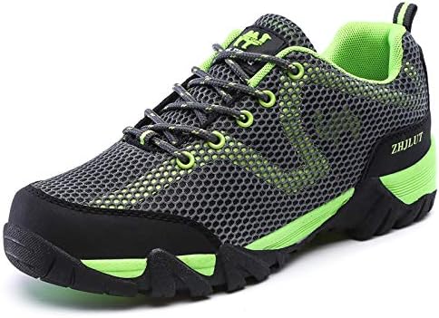 

Походные кроссовки для мужчин и женщин, дышащие трекинговые кроссовки, спортивная обувь для пар для путешествий и восхождений Generic, зеленый