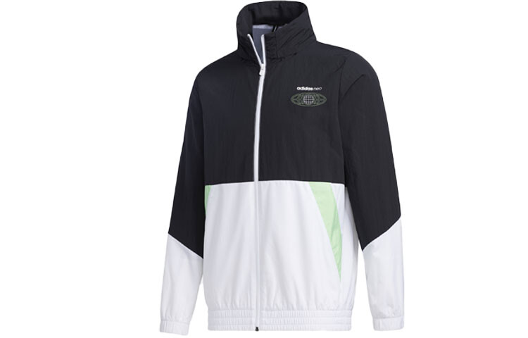 

Тренчкот мужской черный/белый Adidas Neo