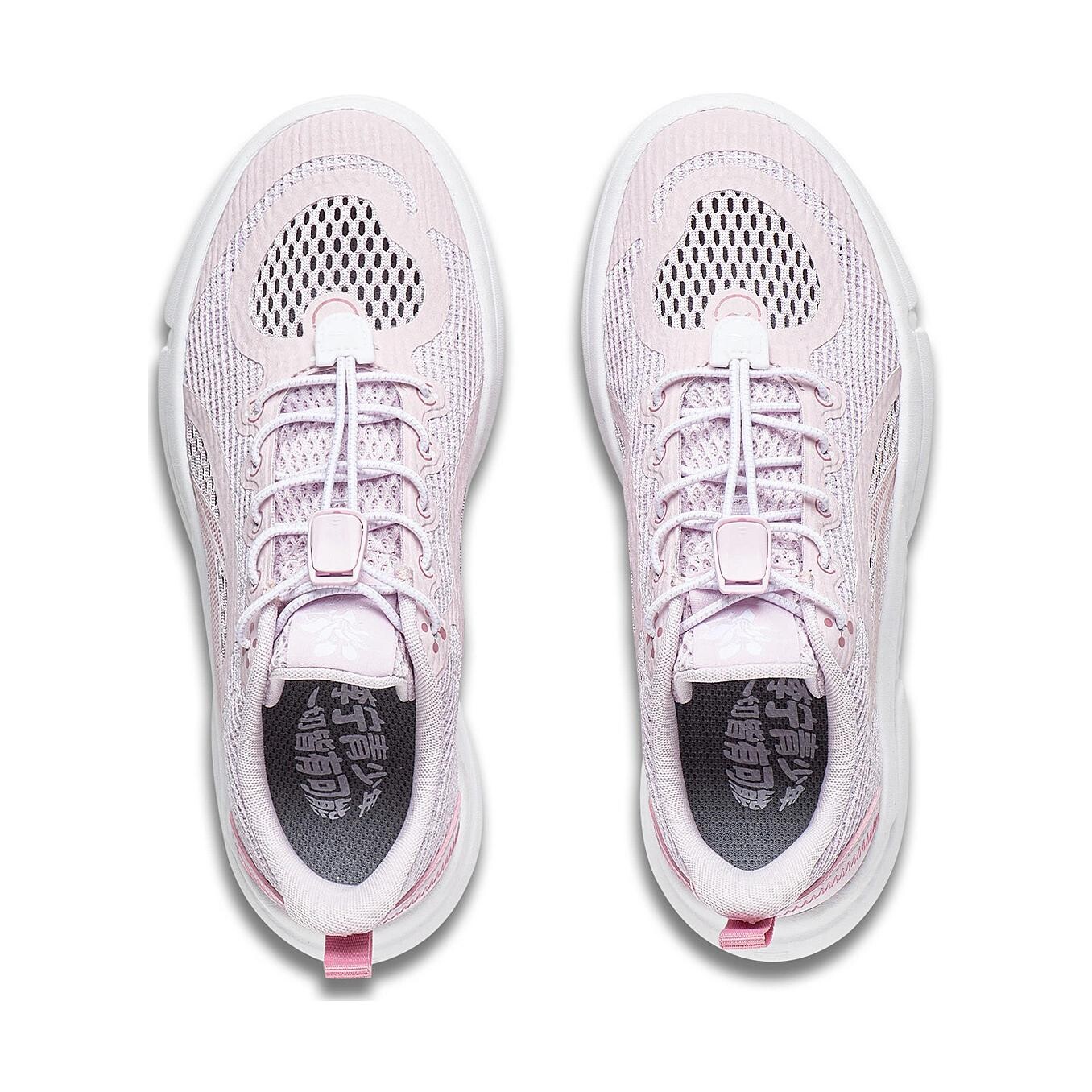 Кроссовки LINING YOUNG Kids Lifestyle Shoes GS Low-top Pink — фото 3