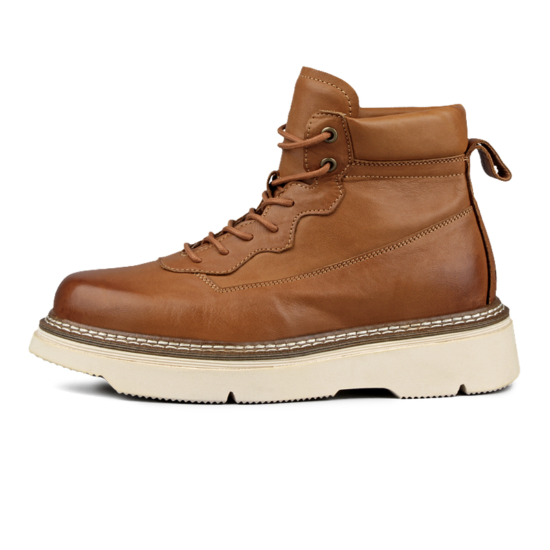 

Мужские ботинки Cahhrrn X Martin Boot Men Beige Lohan·Sir