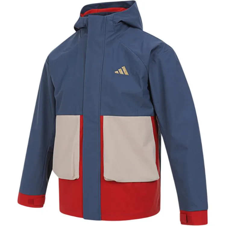 Детская куртка с капюшоном Adidas, Multicolor — фото 4