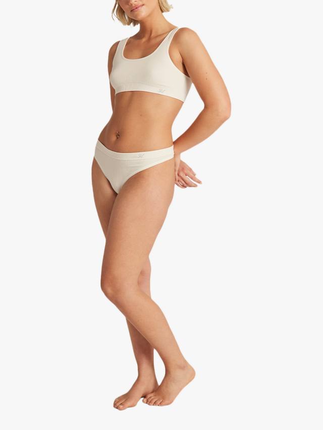 

Беспалевное белье TENCEL Nudea, White Sand