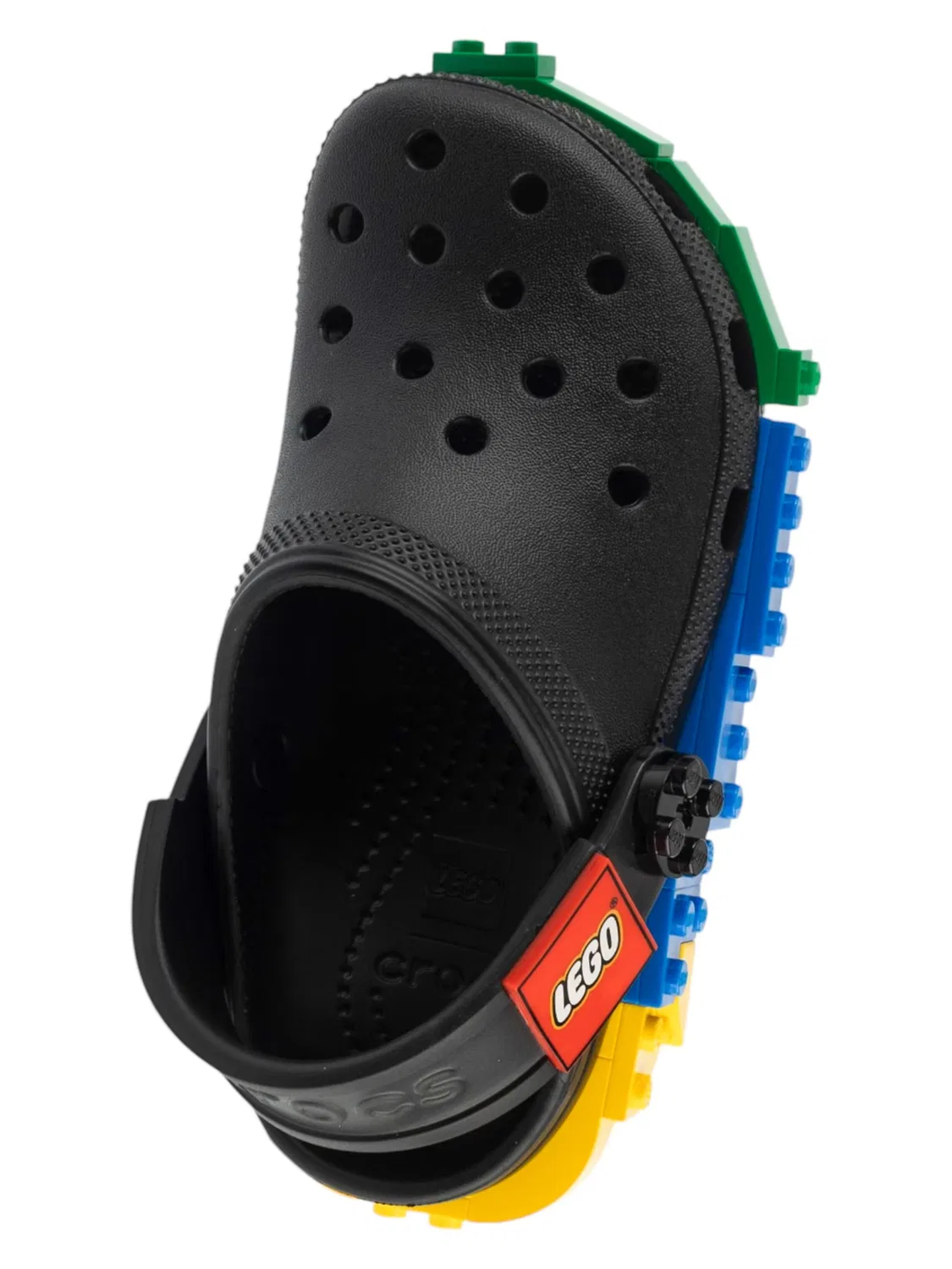 Сандалии Crocs LEGO Creativity Clog K черного цвета — фото 4