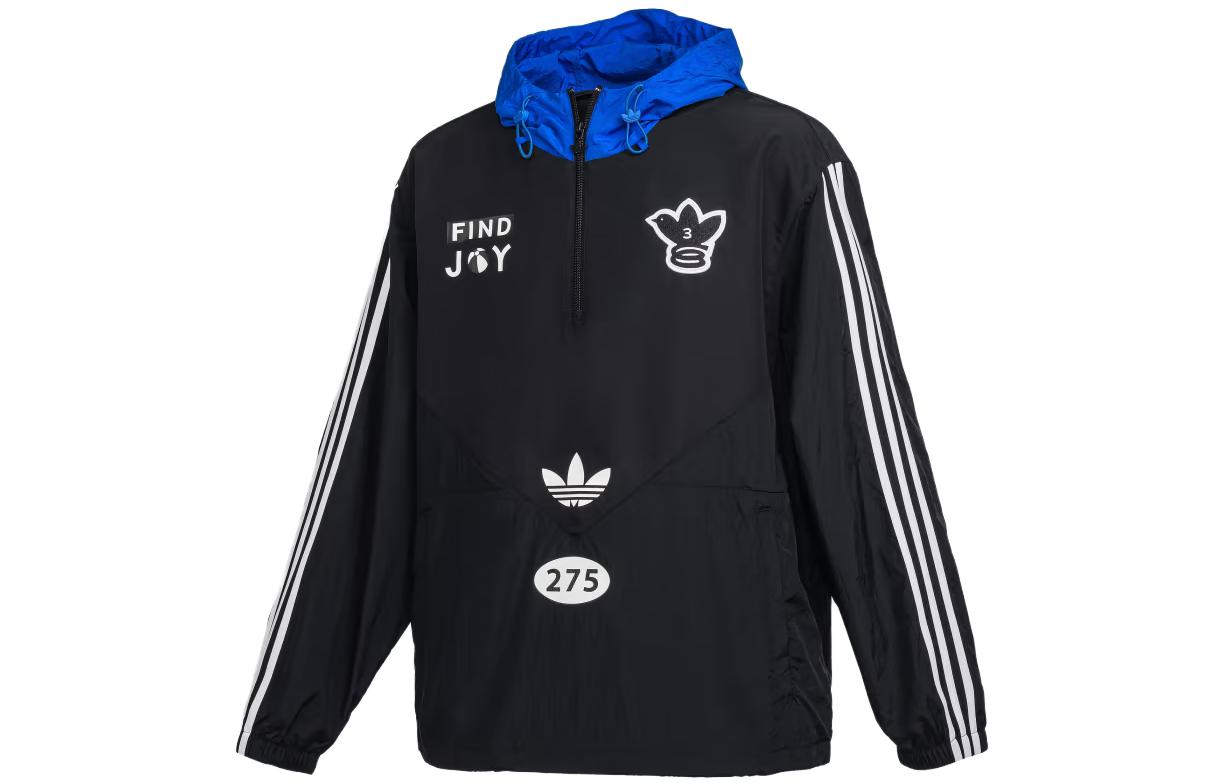 

275C Куртка мужская черная Adidas Originals, черный