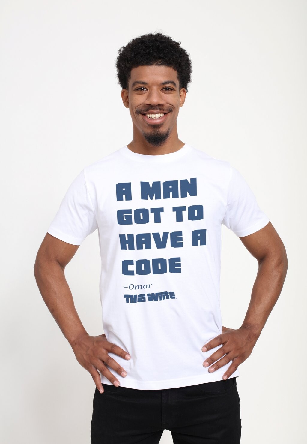 

Футболка с принтом THE WIRE QUOTE Henry Tiger, белый