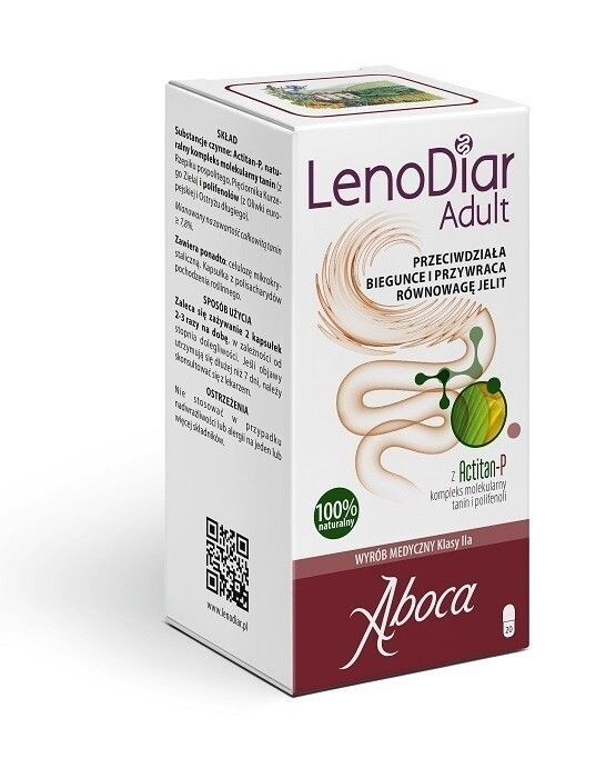 

Aboca Lenodiar Adult 10 g лекарство от диареи, 20 шт.