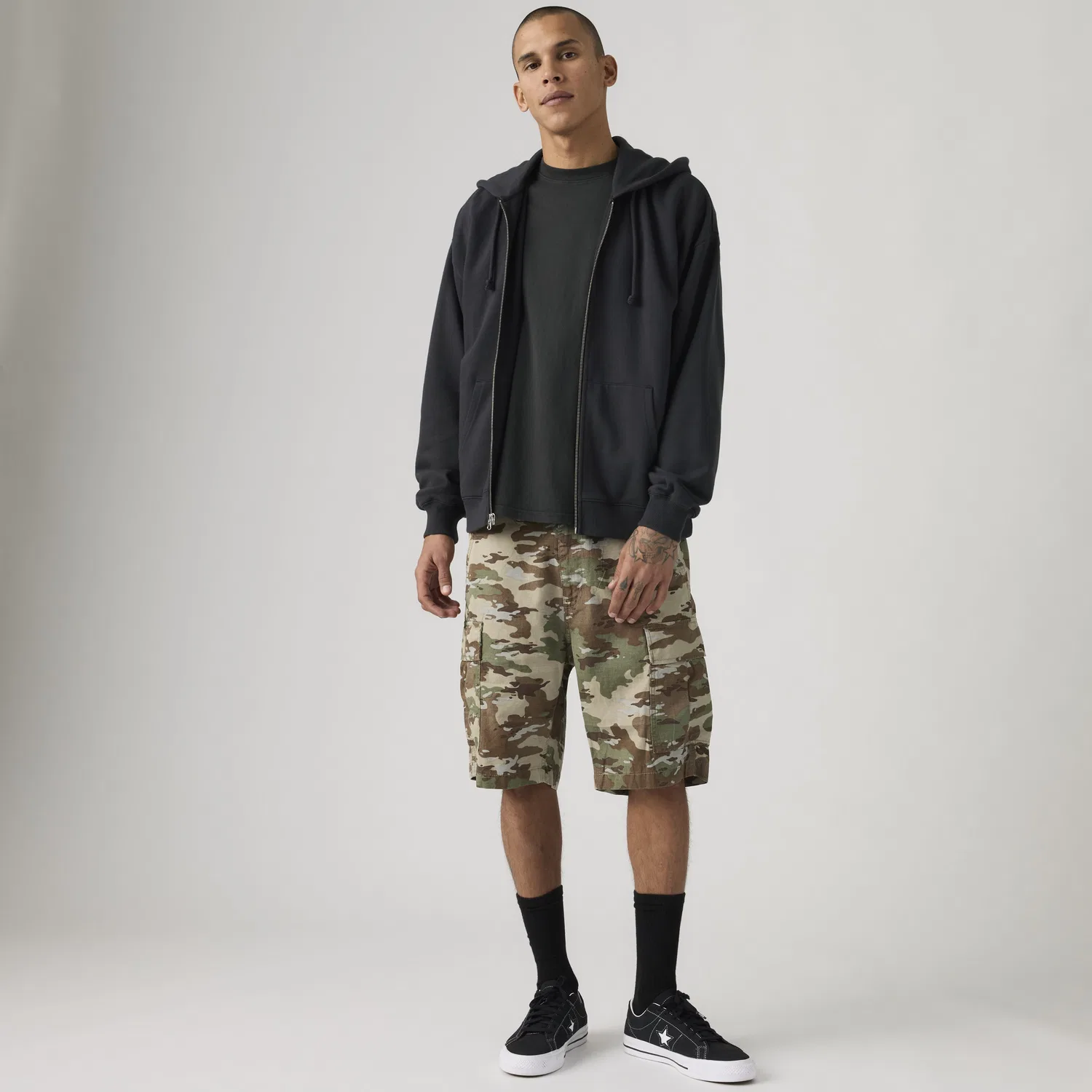 Легкие мужские шорты Carrier Cargo 9 дюймов Levi's, Green