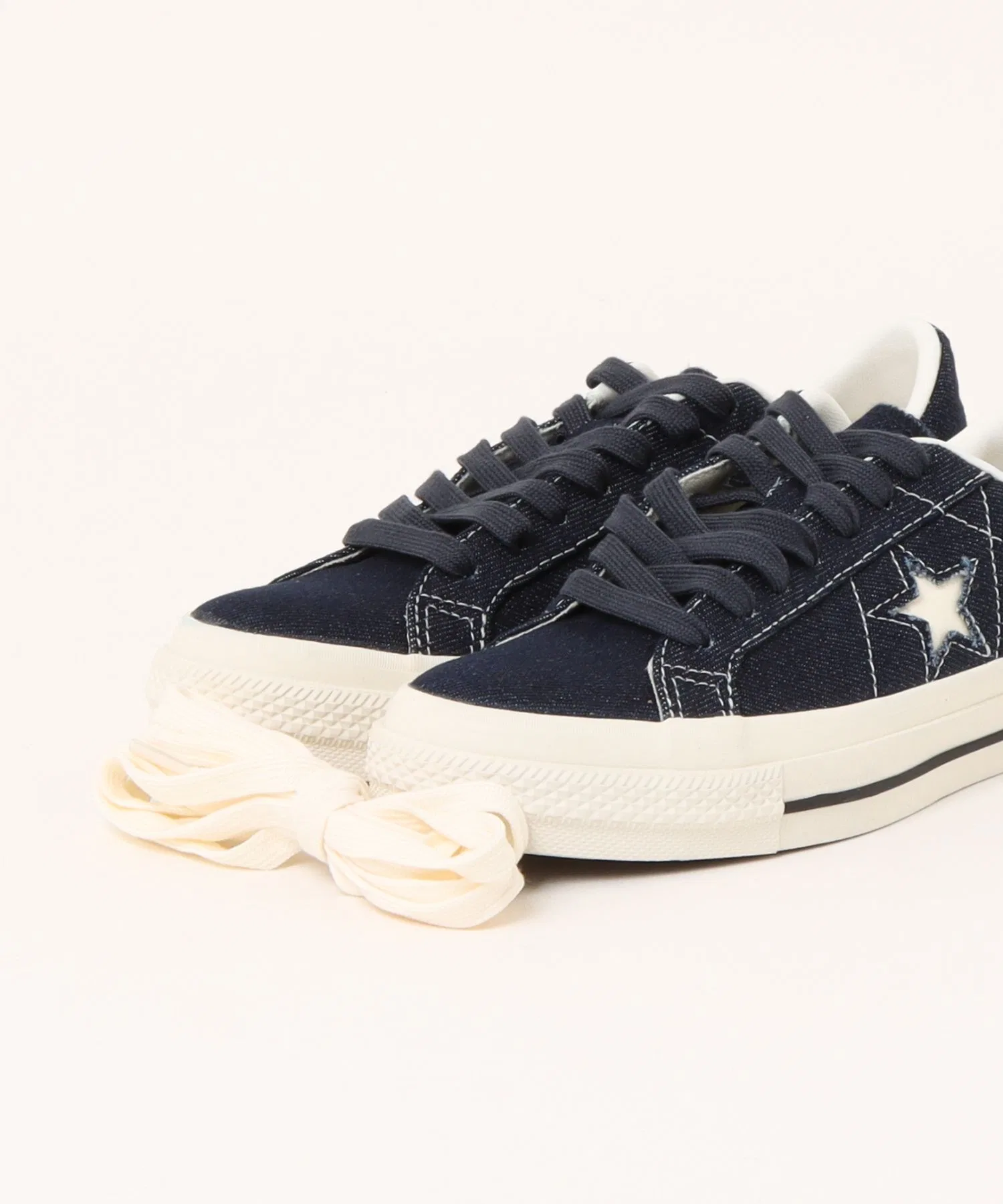 Мужские кроссовки Converse One Star Denim индиго — фото 4