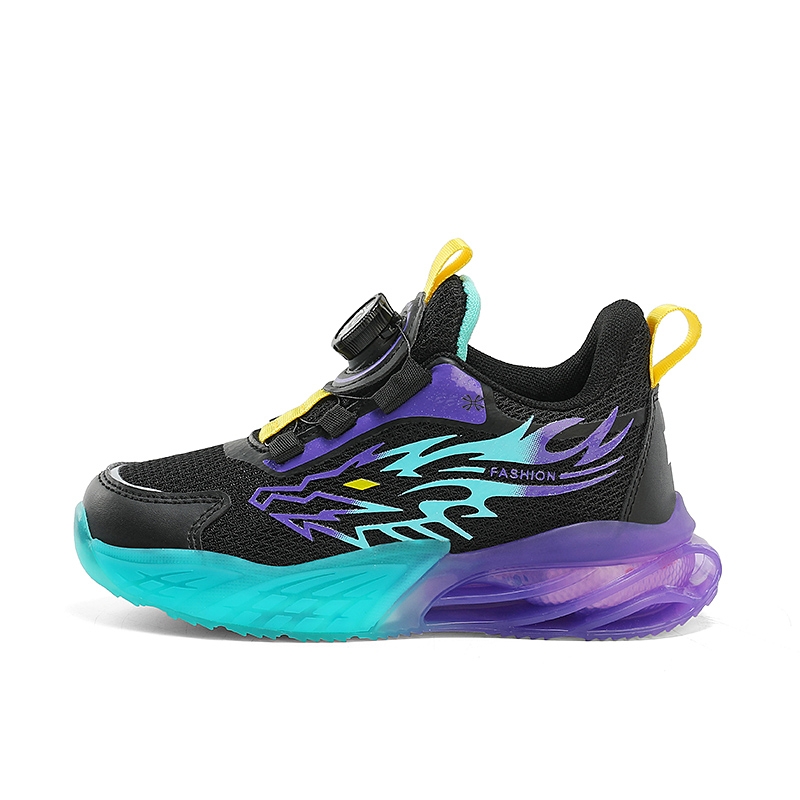 

Детские кроссовки для бега YUZHAOLIN, черный/фиолетовый