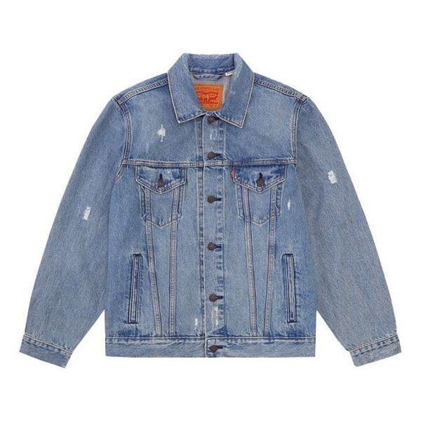 

Куртка Men's Levis Design Button lapel Denim Jacket Denim, цвет tan