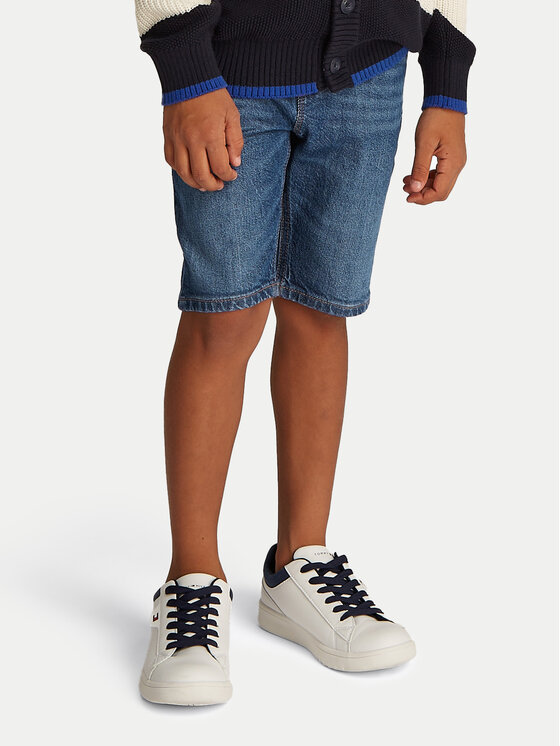 

Джинсовые шорты обычного кроя Scanton KB0KB08133 Tommy Hilfiger, синий