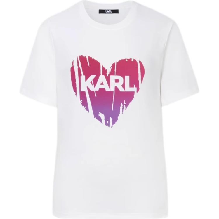 

Футболка KARL LAGERFELD женская белая KARL LAGERFELD / Karl Lagerfeld Jeans
