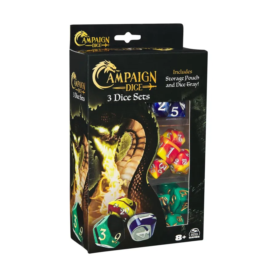 

Кости для РПГ (21), RPG Dice (Spin Master)