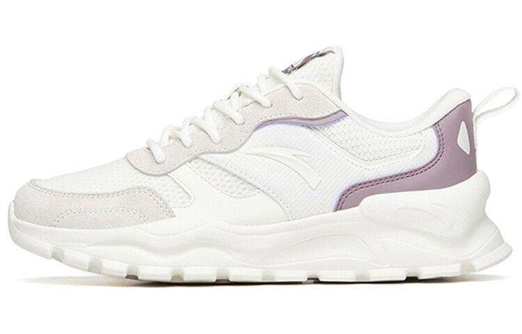 

Кроссовки женские низкие Ivory White/Purple Purple Anta