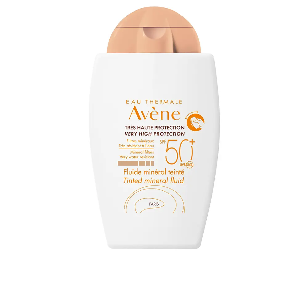 

Солнцезащитный крем Solaire fluido mineral con color spf50 Avène, 40 мл.