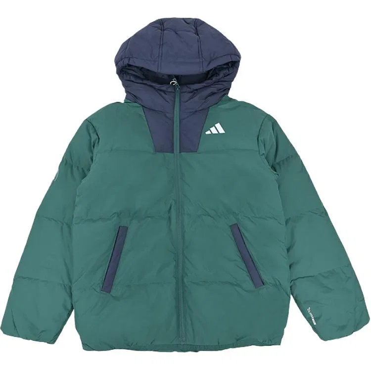Детская пуховая куртка с капюшоном Adidas KC2813