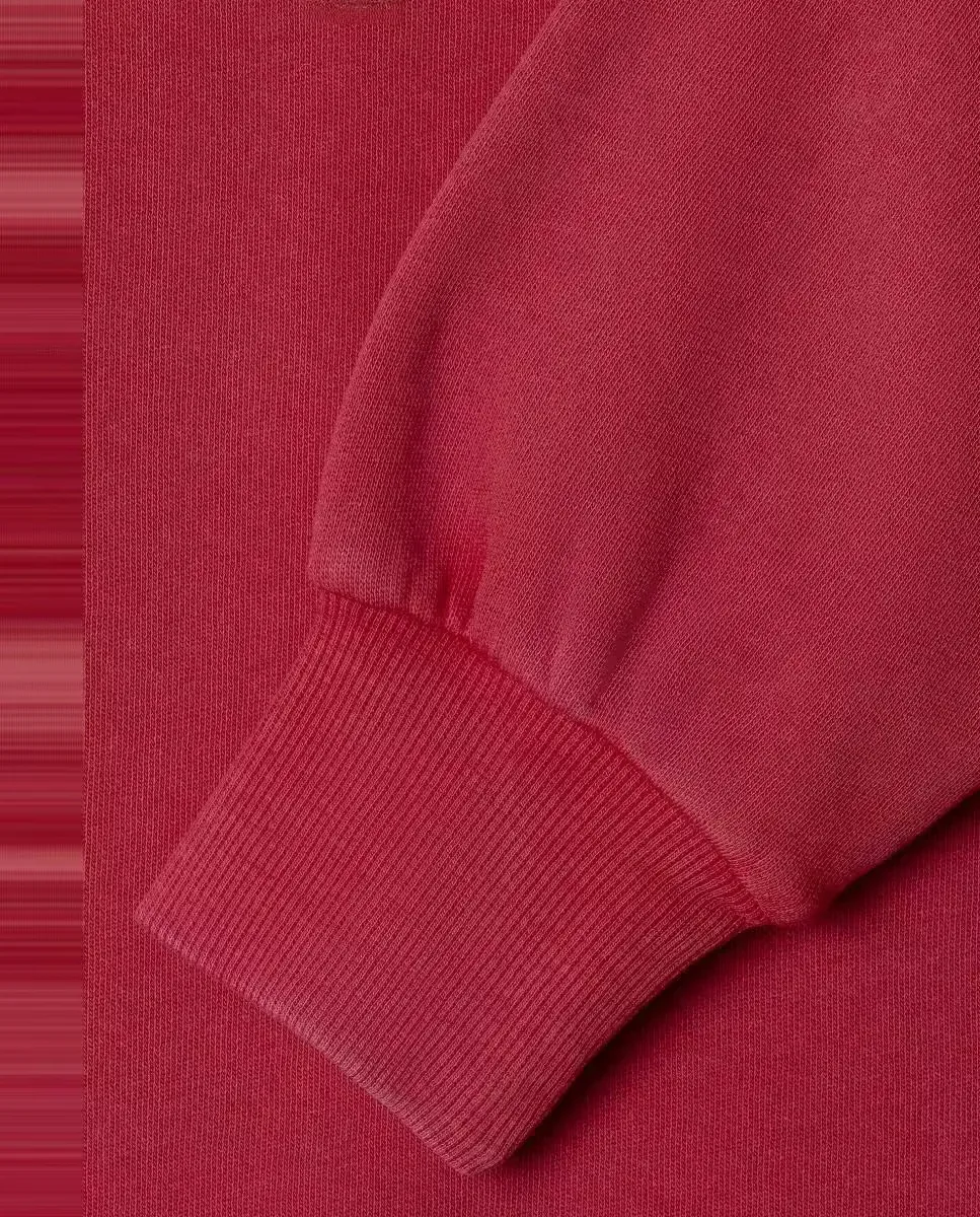 Свитшот с V-образным вырезом Gabelle для девочки Pepe Jeans, красный — фото 4