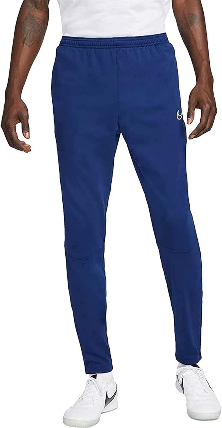 

Мужские трикотажные футбольные брюки Nike Therma Fit Academy Winter Warrior, Blue Void/Volt