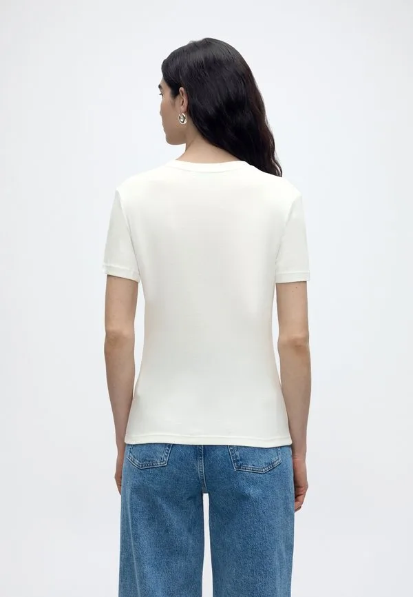 Базовая футболка коди Tommy Hilfiger, Off White — фото 3