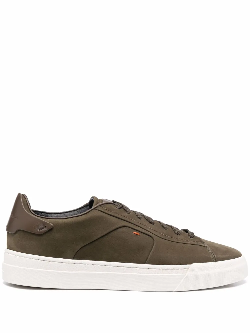 

Кеды с нашивкой-логотипом Santoni, зеленый