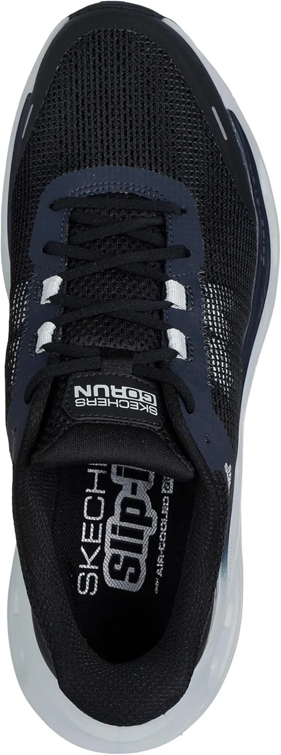 Мужские кроссовки Skechers Max Cushioning Glide-step, черный/серый — фото 2