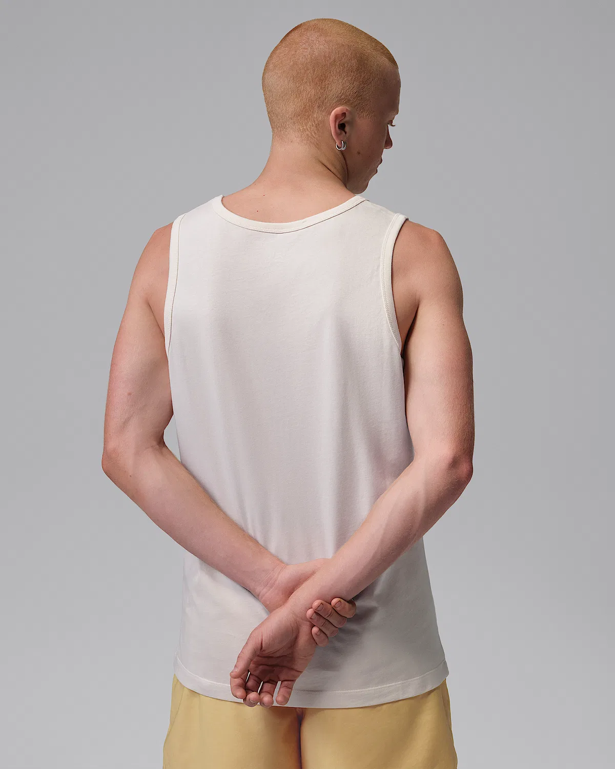 Мужской топ-майка Festival Jordan Brooklyn, Pale Ivory — фото 2
