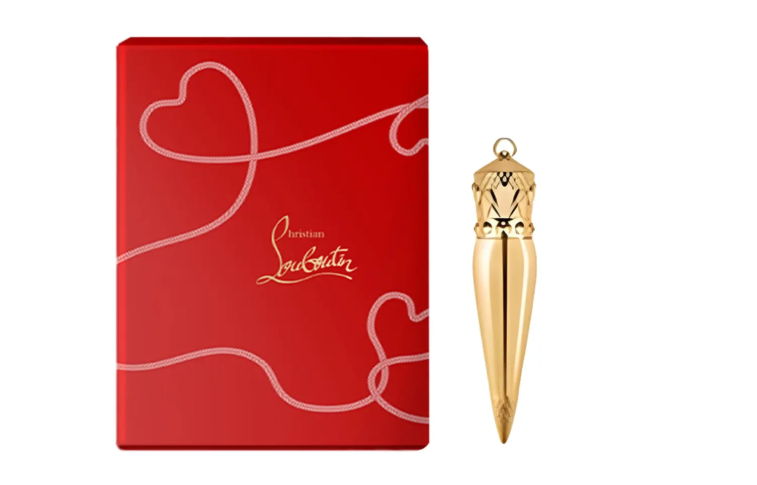 Christian Louboutin CL Golden Tube морковные срезы с увлажняющим и полирующим финишем помады питательные легко растушевываются стойкие 3,8 г — фото 3