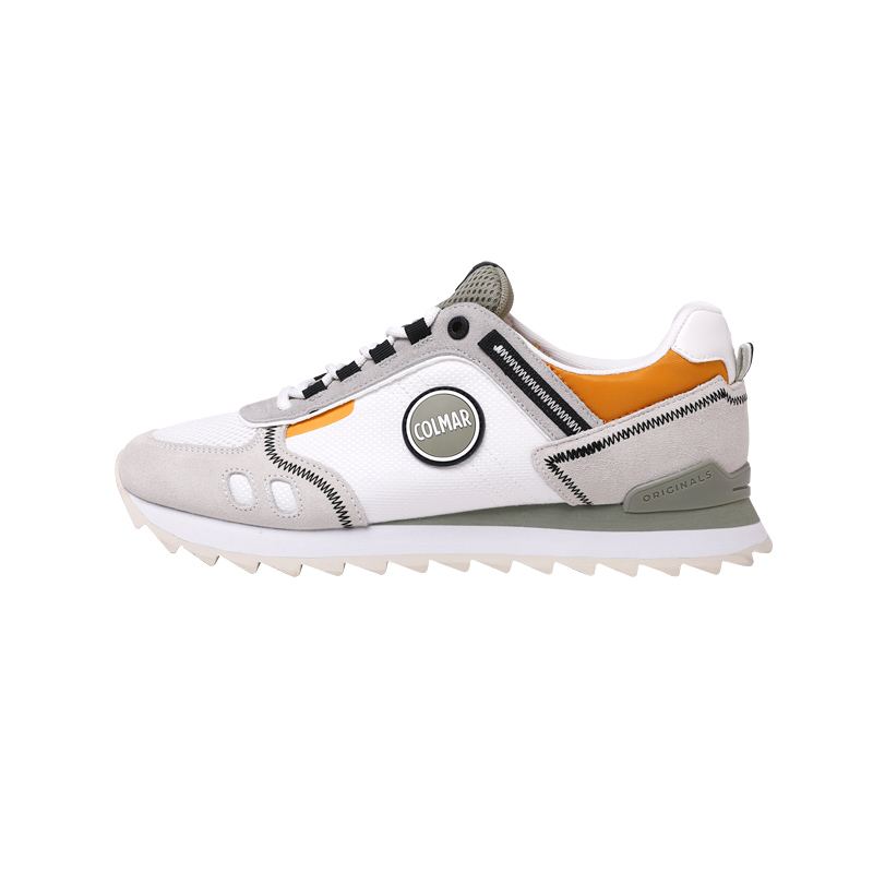 

Кроссовки COLMAR Lifestyle Shoes Men Low-top White/Gray/Green, зеленый