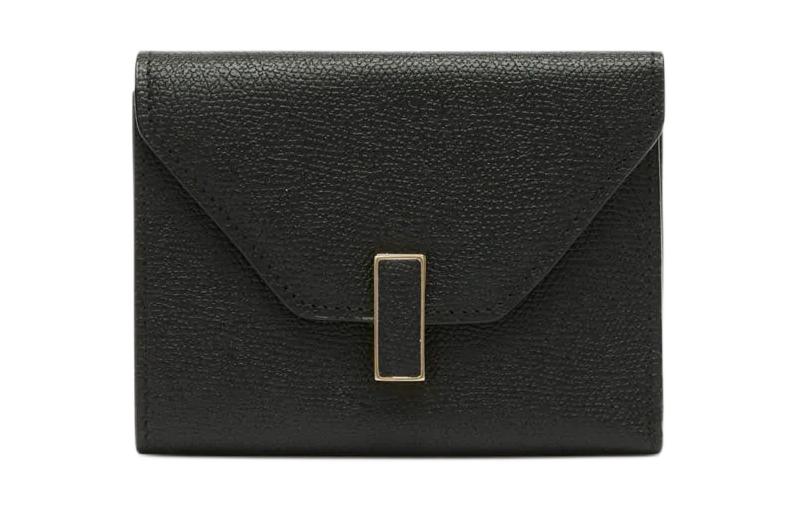 

Кошелёк из телячьей кожи Millepunte Unisex Black Valextra