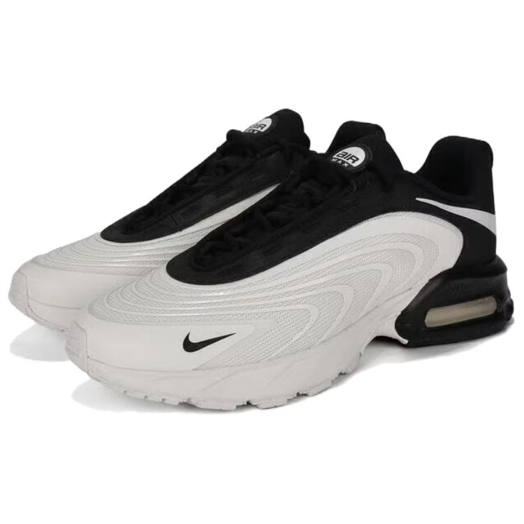 Nike Air Max Fire Cushioning Breathable Coverage Running Shoes мужские светло-серый black — фото 4