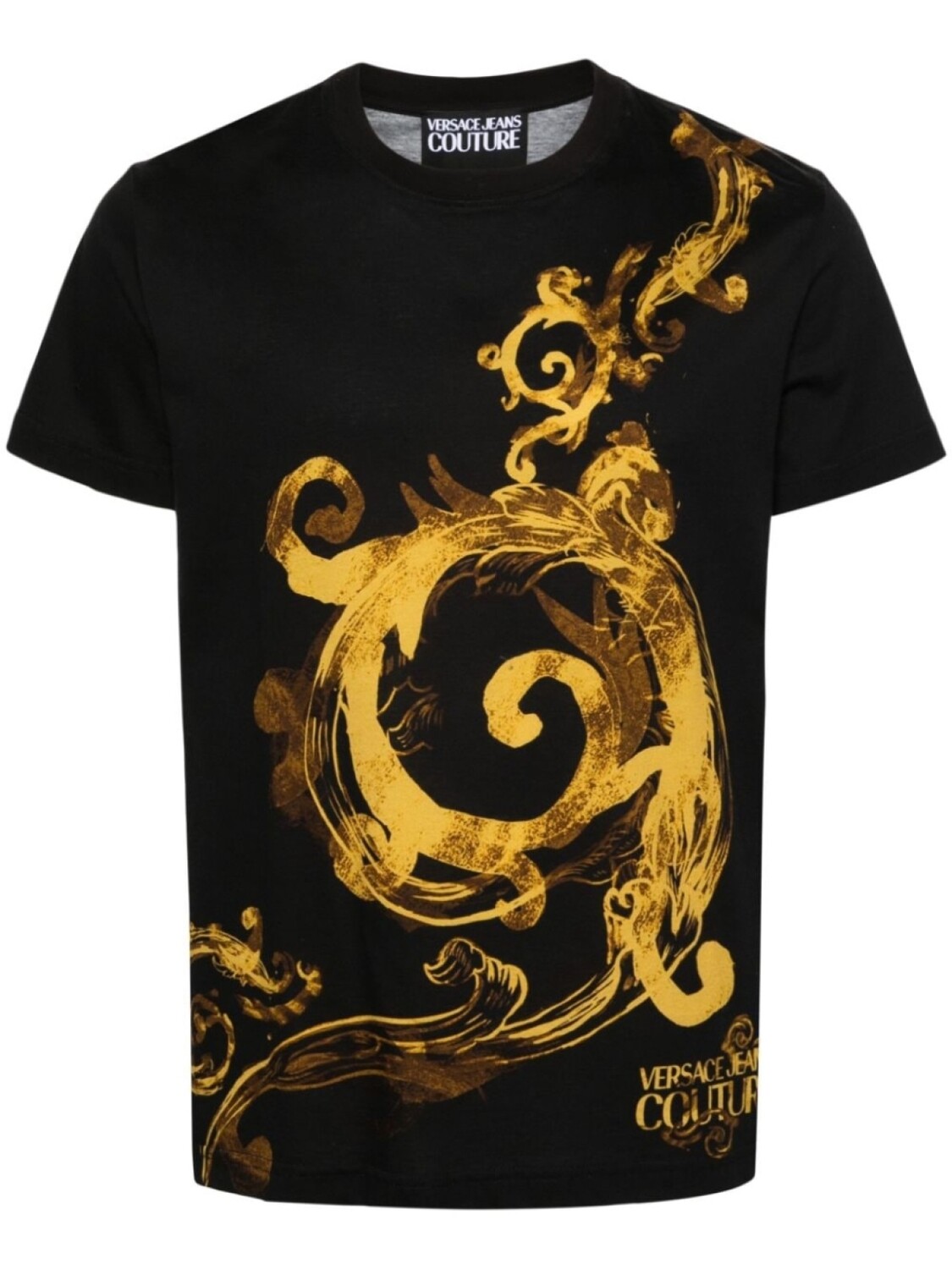 

Versace Jeans Couture футболка с принтом Barocc, черный