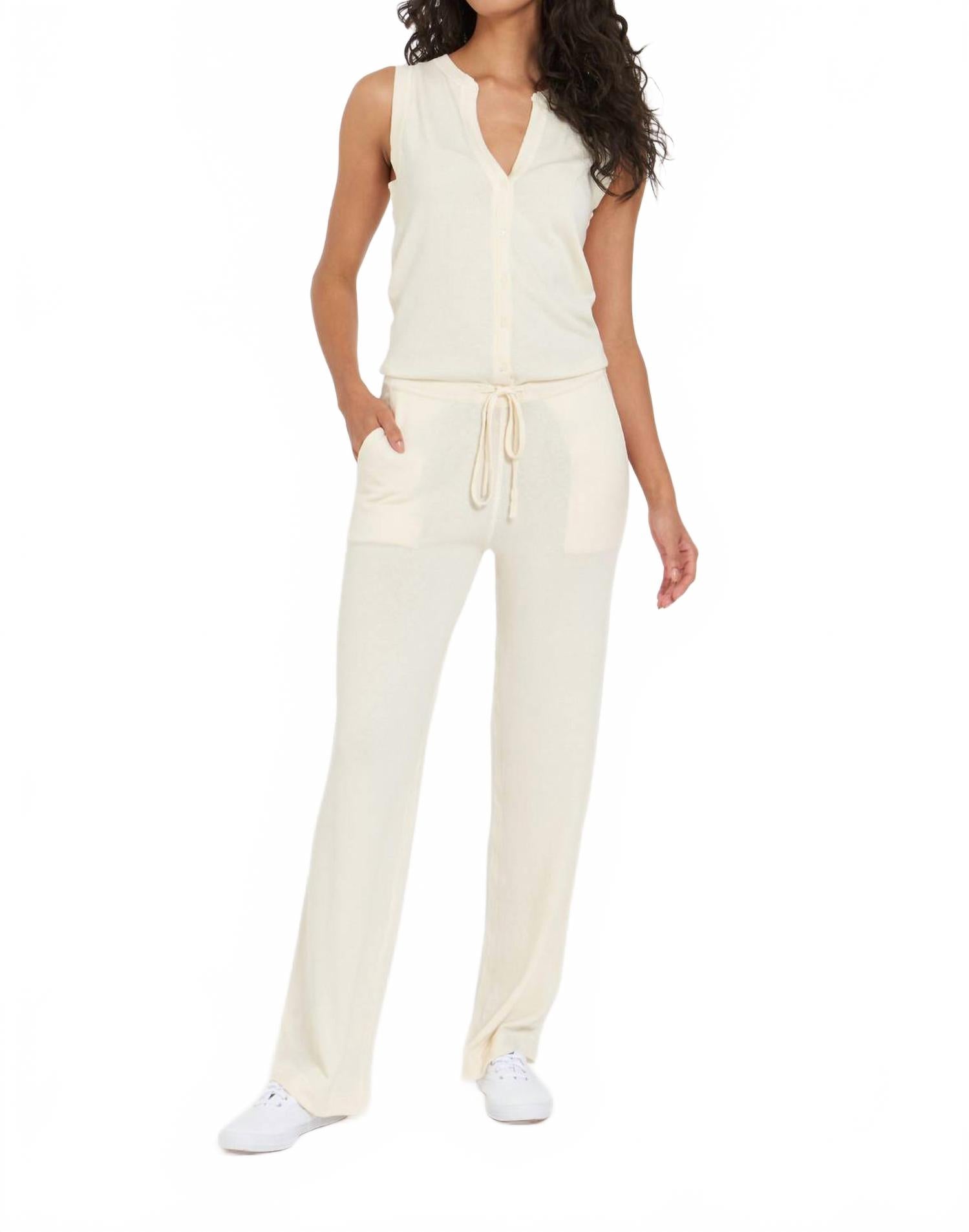 

Комбинезон Portofino в винтажном белом LEIMERE