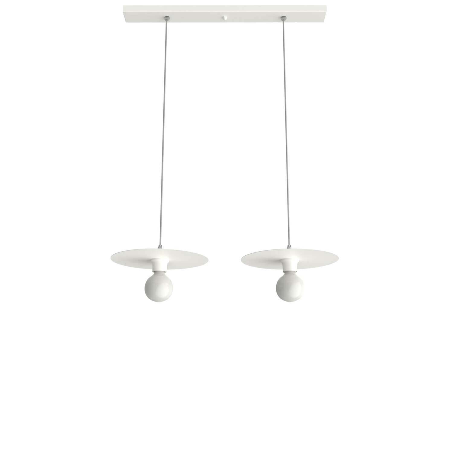 

Подвесной светильник Lumicom, 30x30x7 см, белый