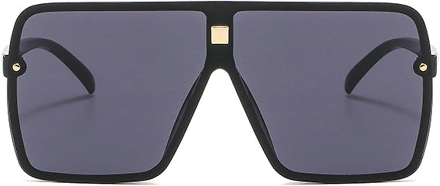 

Классические ретро-солнцезащитные очки большого размера для женщин и мужчин. Модные и стильные цельные очки с плоским зеркальным верхом и градиентным переходом цвета helena, C1