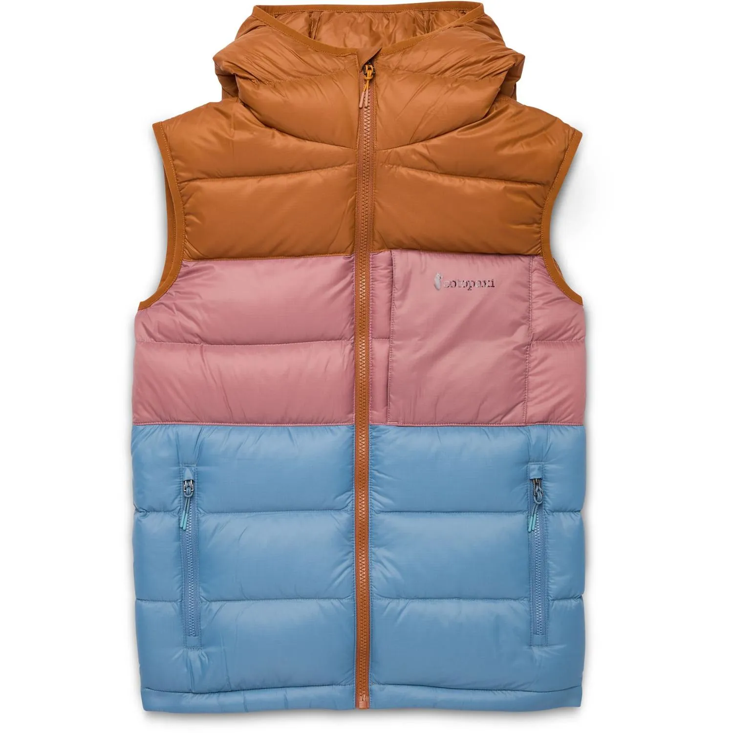 

Пуховый жилет Fuego Max с капюшоном женский Cotopaxi, Sienna And Fjord