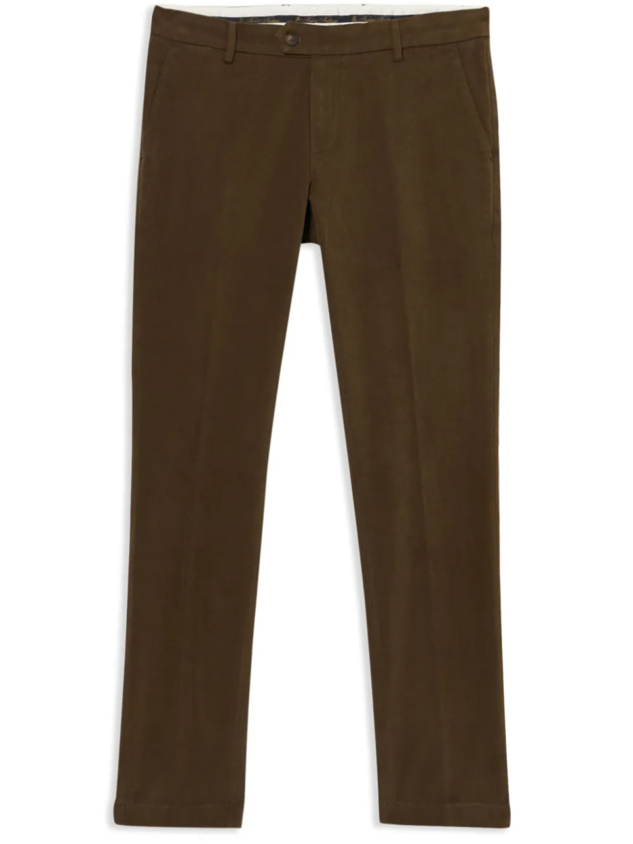 

Brooks Brothers зауженные брюки со складками, зеленый