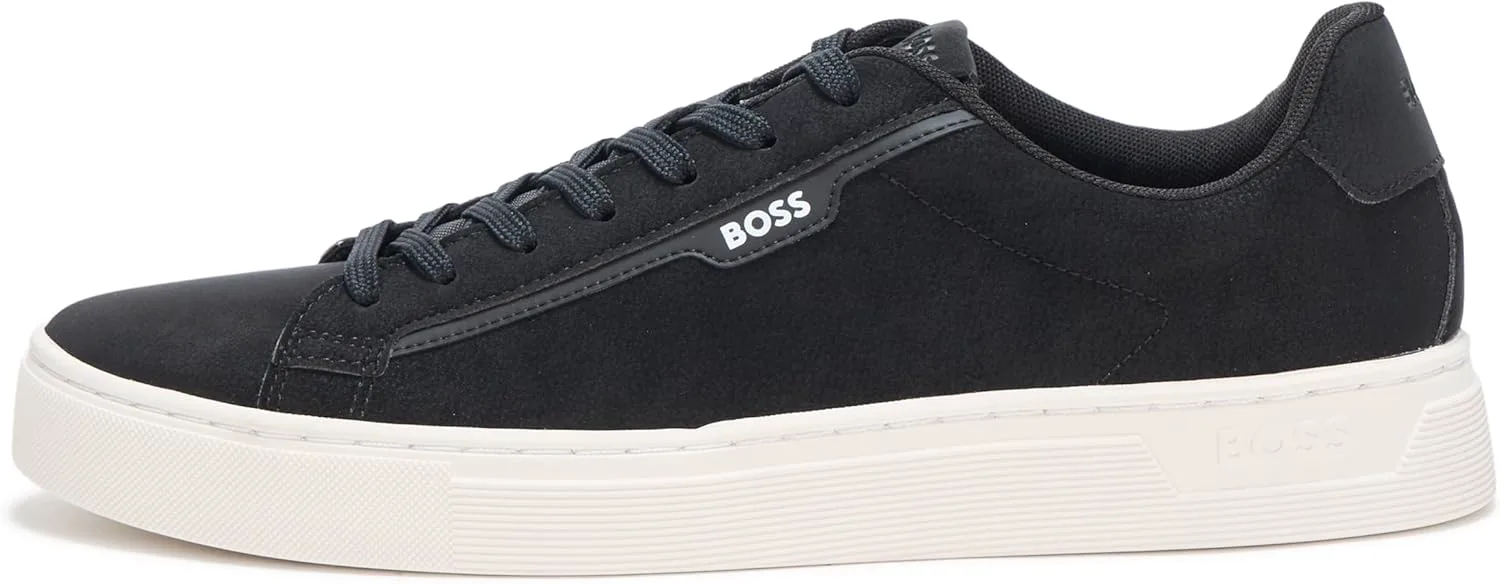 

Кроссовки BOSS мужские Rhys с низкой подошвой и маленьким логотипом, оливковый