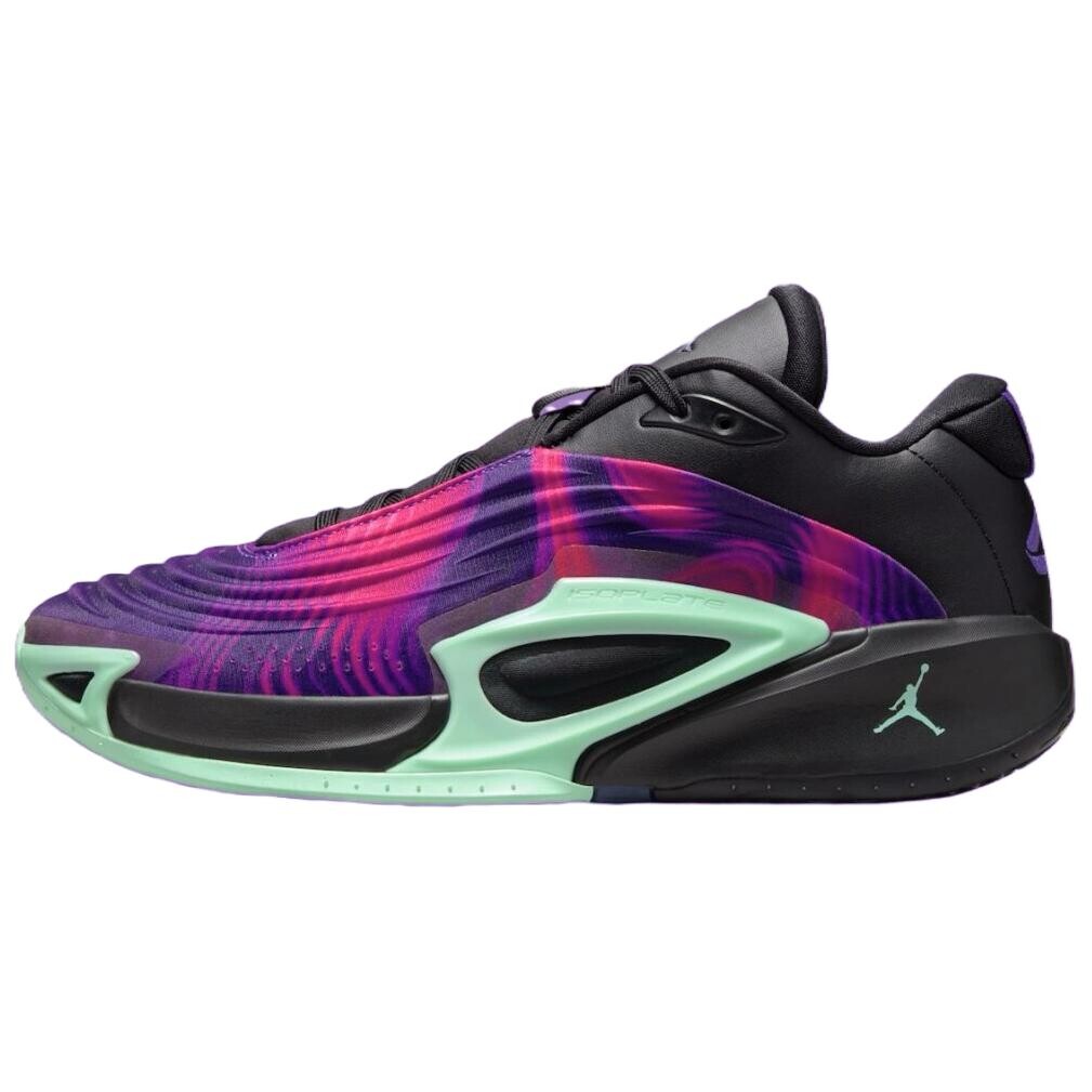 

Кроссовки Jordan Luka 3 Midnight Racer, сиреневый/зеленый