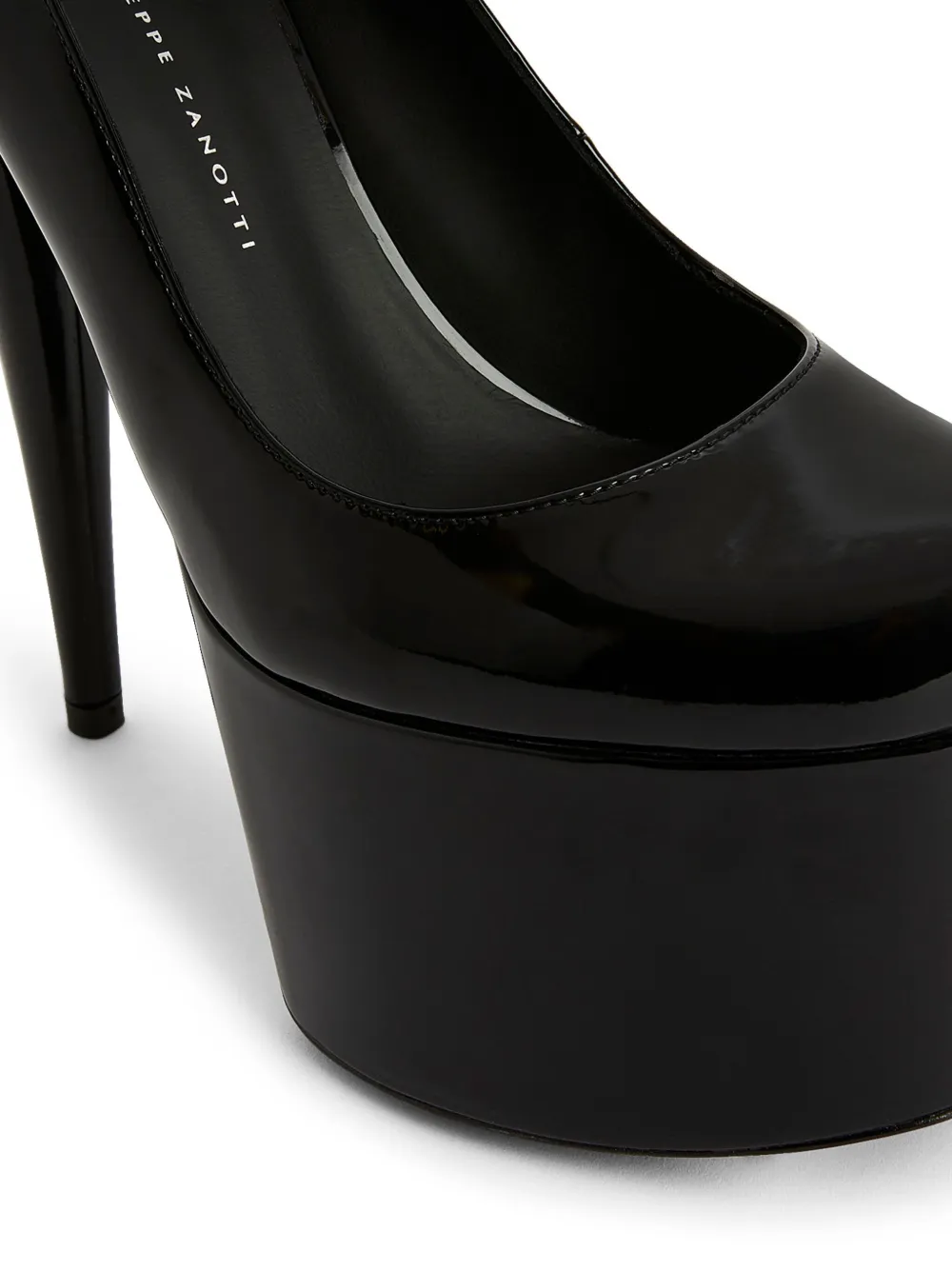Лакированные туфли на шпильке Giuseppe Zanotti, черный — фото 4