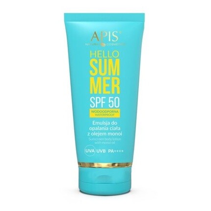 

Солнцезащитная эмульсия для тела Hello Summer с маслом монои SPF50 200 мл Assorted