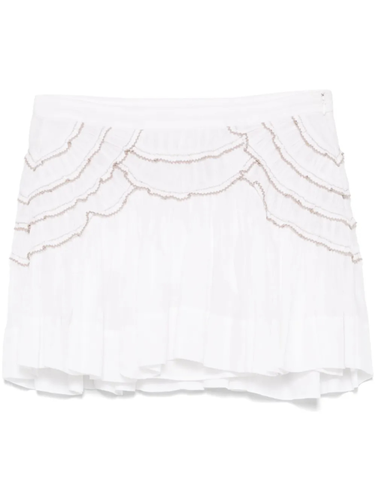 

MARANT ÉTOILE юбка мини Ceola, нейтральный