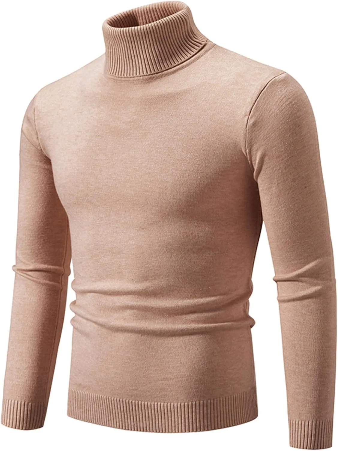 

Мужской свитер Slim Fit, легкий водолазка